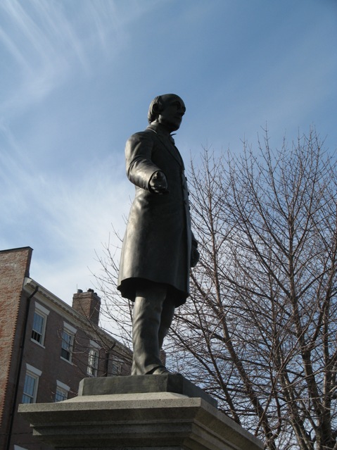 Statue of William Lloyd Garrison in Boston
