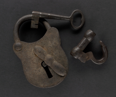 Lock used to secure William Lloyd Garrison in prison